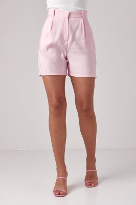 Классические женские шорты - 13361 розовые