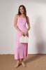 Летнее легкое платье 1441.3 розовое