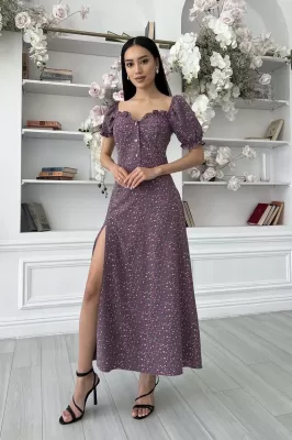 Платье Амби черника