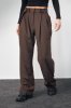 Класичні брюки - 202349 темно-коричневі