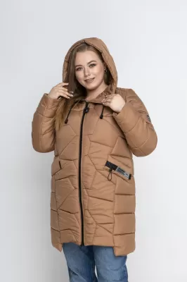 Куртка зимова М-984 гірчиця