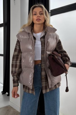 Жилет Айві Мокко