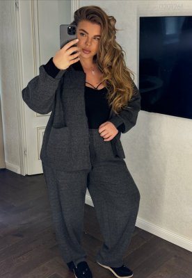 Костюм Спорт шик №26-1 цвета графит