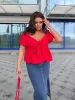 Топ жіночий 47542 червоний