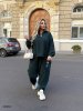 Костюм жіночий брючний 48892 зелений